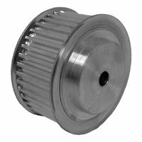DAYTON Timing Pulley: Trapezoidal, Plain, For T5 Timing Belt Section, For 25 mm Belt Wd, 40 Teeth (MPN 36T5/40-2). Key specifications — Brand: DAYTON; Tooth Profile: Trapezoidal; Finish: Plain.