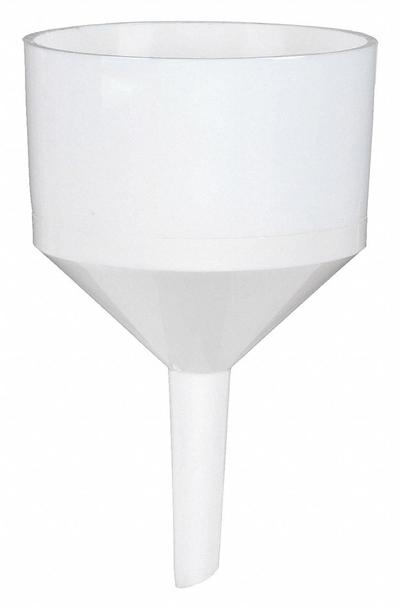 APPROVED VENDOR Buchner Funnel: Polypropylene, 300 mL, 90 mm, 13 mm, 70 mm Stem Lg - Buchner Funnels