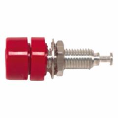 POMONA Banana Jack: 1 1/4 in Lg, 15 A Max Current Measurement, 2,500 V Max Volt Measurement (MPN 1581-4). Key specifications — Manufacturer Part Number: 1581-4; Body Material: Brass; Brand: POMONA; Color: Yellow.