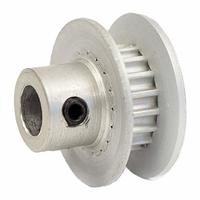 DAYTON Timing Pulley: Modified Curvilinear, Fixed, For GT Timing Belt Section, For 3 mm Belt Wd (MPN 17-2P03-6FA2). Key specifications — Brand: DAYTON; Finish: Clear Anodized; For Belt Series: Powerhouse®.
