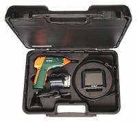 EXTECH Inspection Camera: 640 x 480, 36 in Shaft Lg, 0.35 in Shaft Dia, 9 mm Camera Dia, Detachable (MPN BR250). Key specifications — Brand: EXTECH; Camera Pixel Resolution: 640 x 480; Features: Glare-Free Close-Up; Includes: AC Adapter; Display Portability: Detachable.