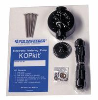 PULSAFEEDER Pump Head Repair Kit: Mfr Part # K4KTC1, PTFE/PVDF, 3/8 in Media Intake Connection Size. Key specifications — Includes: Wet-End Spare Parts; Material: PTFE; Product Type: Pump Head Repair Kit; Manufacturer Part Number: K4KTC1.