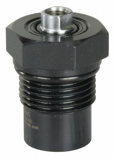 ENERPAC Threaded Body Hydraulic Cylinder: 2,590 lbf Push Capacity @ 5000 psi - Manifold Mount Threaded Body Cylinders