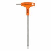 BETA Hex Key: 0 Ball Ends, 9/64 in Tip Size, SAE, Long, Stainless Steel, Satin, 5 in Long Arm Lg, T (MPN 96T INOX). Key specifications — attr1205521: BETA; attr1205526: Satin.