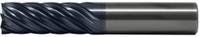 CLEVELAND Square End Mill: Carbide, AP/MAX Coated, 7 Flute, 1/2" Mill Dia, 2-1/4" LOC, 4" OAL (MPN C76298)