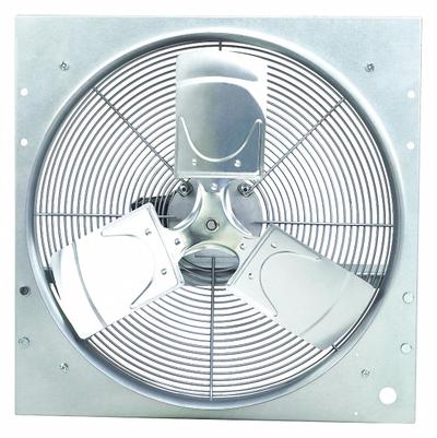 Dayton Exhaust Fan: Direct Drive, 20 in Blade, 1/4 hp, 3,647 cfm, 115V AC, 1 ph - Standard Direct-Drive Panel Exhaust Fans