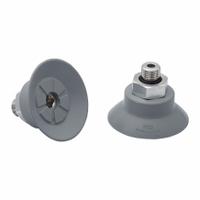 SCHMALZ Vacuum Pad Assembly: G1/8 in, 39.2 mm Pad Dia, NBR, 55 A, Gray, 22.1 mm Pad Ht (MPN 10.01.01.14089). Key specifications — attr1019168: 55 A; attr1019165: 10.01.01.14089; attr1019167: SCHMALZ; attr1019180: Gray.