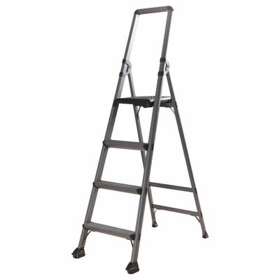 XTEND + CLIMB Stepladder: 5 ft Ladder Size, Aluminum, 300 lb Load Capacity - Lightweight Aluminum Platform Stepladders