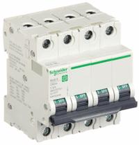 SCHNEIDER ELECTRIC IEC Supplementary Protector: 8 A Amps, 14kA at 240V AC, Screw Clamp, C (MPN M9F22408). Key specifications — Series: C60SP; DC Voltage Rating: Not Rated; Max. AIR Rating: 14kA at 240V AC; Terminal Connection: Screw Clamp; Brand: SCHNEIDER.
