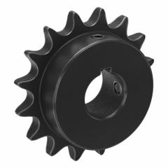 TSUBAKI Single Strand Sprocket: 50, For 5/8 in Chain Pitch, 1 in Bore Dia, 16 Teeth, Steel (MPN 50B16F-1). Key specifications — Brand: TSUBAKI.