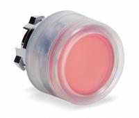 SCHNEIDER Flush Push Button: Red, 22 mm Mounting Size, Metallic, Momentary (MPN ZB4BW543). Key specifications — Brand: SCHNEIDER; Action: Momentary; Series: XB4; Push Button Material Type: Metallic.