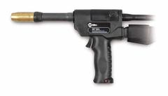 MILLER ELECTRIC Push-Pull Gun: XR-Pistol, Air-Cooled, 200 A, 1/16 in, 30 ft Cable Lg (MPN 198128). Key specifications — For Rear Connection Type: Miller-Compatible; For Gas Type: Ar (Argon); Manufacturer Part Number: 198128.