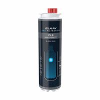 ELKAY Quick-Connect Water Filter: 1.5 gpm, 6,000 gal, 9 1/2 in Overall Ht, 3 1/8 in Overall Dia (MPN FL6). Key specifications — Connection Type: Tube; Reduces: Microplastic; Brand: ELKAY.