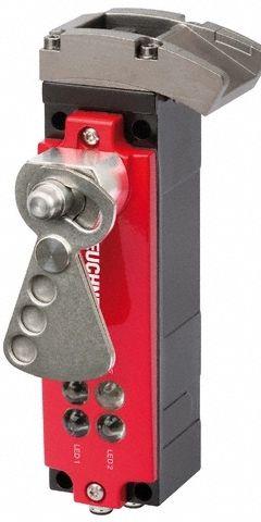 EUCHNER Locking Safety Switch: Built-in Connector, Unicode, Can be Daisy-Chained, 5 Pins, M12 (MPN CET3-AP-CRA-AH-50X-SI-C2333-114223). Key specifications — Compatible Actuator Technology: RFID; Brand: EUCHNER; Electrical Connection: M12; Coding: Unicode; Can be Daisy-Chained: Yes.