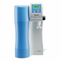 THERMO SCIENTIFIC Water Purification System: Type I Water, 2 lpm Flow Rate, 18.2 Mohm.cm at 25°C (MPN 50131217). Key specifications — Manufacturer Part Number: 50131217; Brand: THERMO SCIENTIFIC; Product Type: Water Purification System; Purified Water Type: Type I Water; Feed Connection: 3/4" NPT; Feed Water Monitoring: Yes; Feed Source: Prefiltered Water; Impurities Removed: Endotoxins.