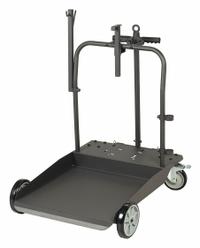 LINCOLN Drum Dolly: 400 lb Load Capacity, For 55 gal Container Capacity, Square, Rubber, Steel (MPN 84378). Key specifications — Caster/Wheel Configuration: (2) Swivel with Brake; For Container Capacity: 55 gal; Deck Shape: Square; Brand: LINCOLN.