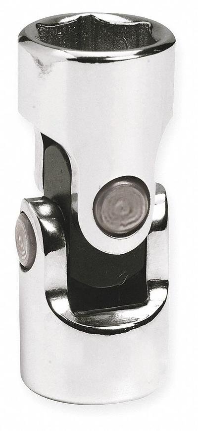 PROTO Flex Socket: 3/8 in Drive Size, 5/16 in Socket Size, 12-Point, Std, Chrome - 3/8" Drive SAE Flex Sockets