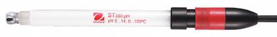 OHAUS Electrode: ST350, pH, 0 to 14 pH, Bulb, 1.1 m Cable Lg, BNC/Cinch, Annular Ceramic - pH Laboratory Electrodes, Probes & Sensors