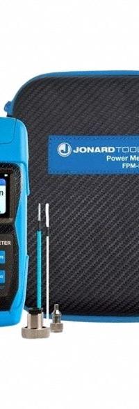 JONARD TOOLS Fiber Optic Power Meter: Single-Mode, 850, 980, 1300, 1310, 1490, 1550, 1625, 1650 nm (MPN FPM-50A). Key specifications — Product Type: Fiber Optic Power Meter; Includes: (2) Cleaning Swabs; Manufacturer Part Number: FPM-50A; Adapters Included: SC; Brand: JONARD TOOLS; Features: Shatter-Resistant Sleeve; Testing Functions: Optical Power Loss; _Wavelengths: 850, 980, 1300, 1310, 1490, 1550, 1625, 1650 nm.