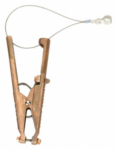 BURNDY Hand Clamp: Hand Clamp (MPN GIE4CG4) - Bonding & Grounding Clamps