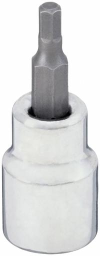 WESTWARD Socket Bit: 3/8 in Drive Size, Hex Tip, 5/32 in Tip Size, 1 3/4 in Overall Lg, Fixed Insert (MPN 54TL57). Key specifications — attr1204765: Fixed Insert; attr1204767: WESTWARD.