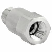 APPROVED VENDOR Piston Spring Check Valve: Piston, Inline Valve Body, 1/8 in Pipe Size, FNPT x MNPT (MPN CHK SST 210-2F2M-F). Key specifications — Brand: APPROVED VENDOR; Piston Material: Stainless Steel.
