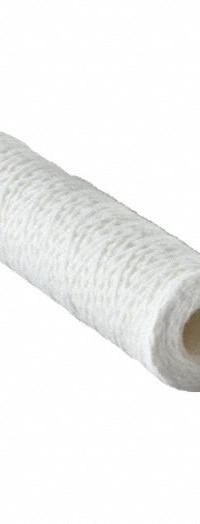 PARKER Water Filter Cartridge: 100 micron, String Wound, 5 gpm, Polypropylene, 6 PK (MPN T8R10A). Key specifications — Brand: PARKER; Filter Media: Polypropylene.