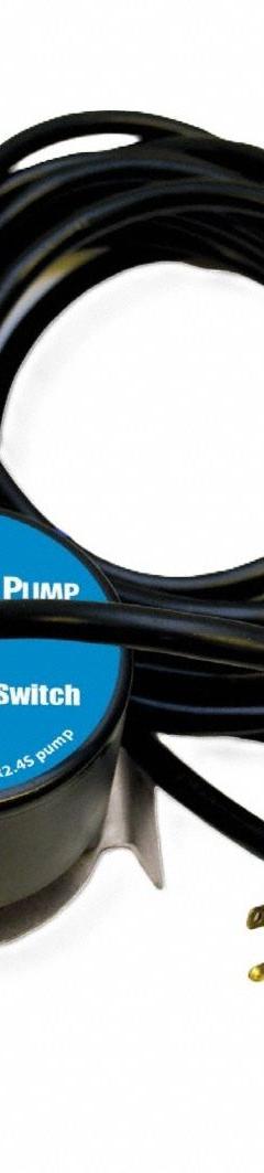 TSURUMI Float Switch: Vertical, Normally Open (Pump Down), 115V AC, 5.9 A, 3-Wire, 32 ft Cord Lg (MPN SLS-LSR32). Key specifications — Rated Voltage: 115V AC; Brand: TSURUMI; Electrical Connection: 3-Wire.