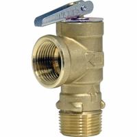 WATTS Temperature and Pressure Relief Valve: MNPT x FNPT, 3/4 in x 3/4 in Connection Size (MPN 3/4 LF L100XL 150-210). Key specifications — Brand: WATTS; Body Material: Copper Silicon Alloy.