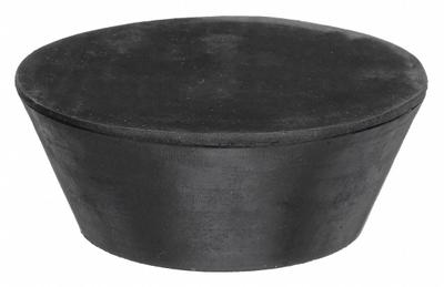 APPROVED VENDOR Stopper: SBR Rubber, 16 Stopper Size, 90 mm Bottom Dia, 127 mm Top Dia - Rubber Stoppers