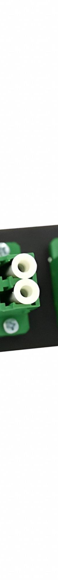FIBERTRONICS Fiber Optic Adapter Plate: Single Mode, OS2, 12 Fiber Ports, LC, APC, Duplex, Green (MPN LGX-LCDX-6G). Key specifications — Brand: FIBERTRONICS; Connector Type: LC; Port Configuration: Duplex; Color: Green; Contact Type Finish: APC.