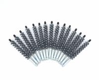 GOODWAY Tube Brush: Threaded Connection, Nylon, 7/16 in to 5/8 in, 1/4"-28 Male, 15 Brushes, 15 PK (MPN SGB-075). Key specifications — Bristle Material: Nylon; Compatible Grainger Part Number: 824X10; Brand: GOODWAY; Spiral Type: Single Spiral; For Tube Type: Smooth Bore.