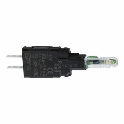 SCHNEIDER Lamp Module: 14 mm Size, Yellow, LED, 120 V AC Rating - Lamp Modules