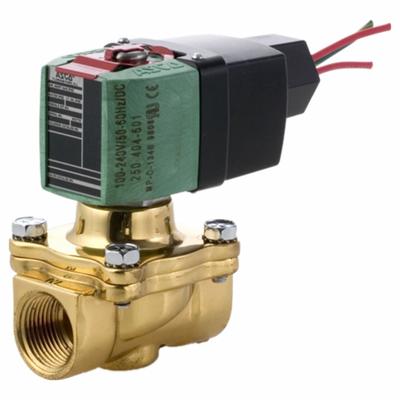 REDHAT Solenoid Valve: 2-Way, Normally Closed, 1 in Pipe Size, 24 to 120V AC/DC - 2-Way/2-Position, Normally Closed Solenoid Valves