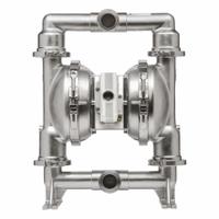 ARO Diaphragm Pump: 2 in, Tri-Clamp, 195 gpm, 31.4 ft Max. Head, 316 SS Valve, 316 SS Seat Material (MPN SD20R-CSS-STT-B00). Key specifications — Brand: ARO; Check Valve Material: 316 SS; Seat Material: 316 SS; Diaphragm Material: PTFE w/ Santoprene Backing.