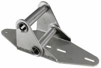 AMERICAN GARAGE DOOR SUPPLY Garage Door Hinge: Stainless Steel, 7 1/2 in Leaf Ht, Rounded, 2 PK (MPN HS712). Key specifications — Hinge Number: #7; Brand: AMERICAN GARAGE DOOR SUPPLY; Corner Type: Rounded.