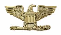 HEROS PRIDE Metal Rank Insignia: Col. Eagle, 1 in, Gold, Metal, Pin and Safety Catch, 1 PR (MPN 4428RG). Key specifications — attr1074238: Pin and Safety Catch; attr188498: 1 in; attr188499: Gold; attr188500: Metal; attr188503: Col. Eagle; attr193746: HEROS PRIDE.