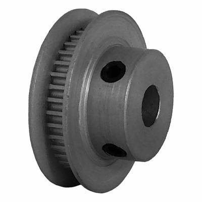 Dayton Timing Pulley: Modified Curvilinear, Fixed, For GT Timing Belt Section - GT Section Fixed-Bore Timing Pulleys with Hub