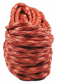 INFERNO Rigging and Climbing Rope: Double Braid, 15/32 in Dia, 600 lb Working Load Limit, Polyester (MPN AG24SP118-150ROG). Key specifications — Brand: INFERNO; Rope Type: Dynamic; Third Color: Gray.