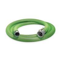 Suction and Discharge Hose: 6 in Hose Inside Dia., 23 psi, Black/Green, 6 in x 6 in Fitting Size (MPN GH600-20CN). Key specifications — Temp. Range: -40° to 180°F; Hose Color: Green; Brand: CONTINENTAL.