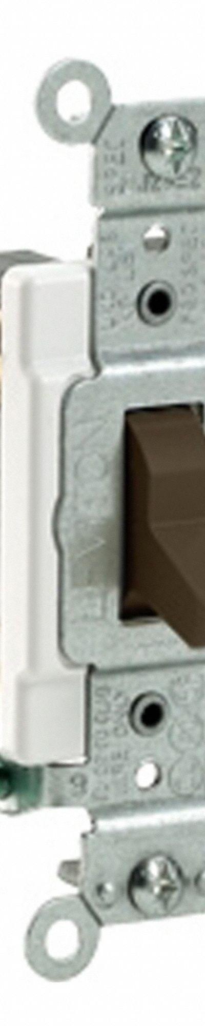 LEVITON Wall Switch: Toggle Switch - Toggle Wall Switches