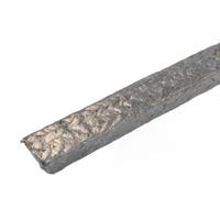 APPROVED VENDOR Rope-Style Compression Packing Seals: Graphite, PTFE Lubricant, 3/8 in, 10 ft L (MPN ZUSA-CP-368). Key specifications — Standards: Not Rated; Steam Temperature - Maximum: 1,200° F; Brand: APPROVED VENDOR.
