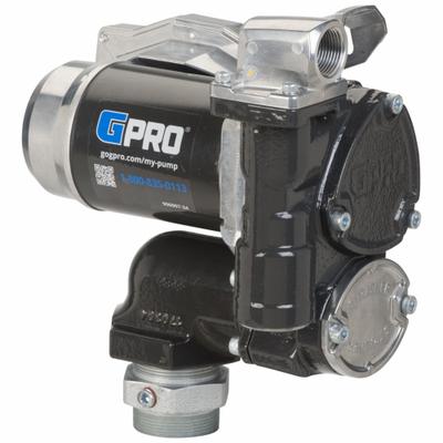 GPI Electric Drum Pump: 12 V DC, 2/5 hp HP, 25 gpm Max. Flow Rate, Pump Only - Bung-Mount DC-Powered Fuel Transfer Pumps