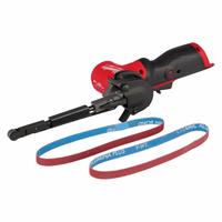 MILWAUKEE Band File: M12™ REDLITHIUM™, Bare Tool, 1/2 in Belt Wd, 18 in Belt Lg, 360° Rotation (MPN 2482-20). Key specifications — attr663644: Band File; attr663651: Cordless; attr663658: Bare Tool; attr663657: M12™ REDLITHIUM™; attr663654: Bare Tool; attr663661: M12 FUEL™; attr663663: MILWAUKEE.