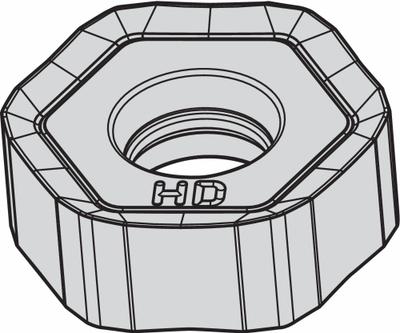 WIDIA Hexagon Milling Insert: HNPJ070432ANSNHD (MPN 3954482) - Machining