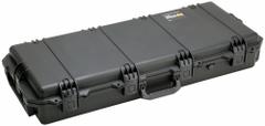PELICAN Protective Case: 14 in x 36 1/2 in x 6 in, No Foam, Black, 2 Wheels, 15 lb Wt (MPN IM3100-X0000). Key specifications — Brand: PELICAN; Material: Plastic; Closure Type: Press and Pull Latches.