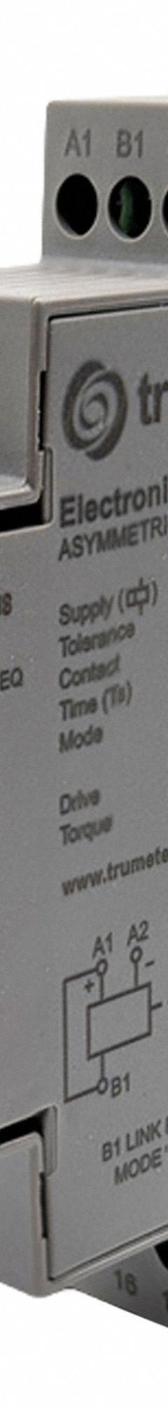 TRUMETER Time Delay Relay: 12 to 240V AC/DC, 0.1 sec – 100 hr (MPN TS08). Key specifications — Brand: TRUMETER.