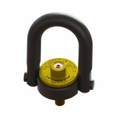 JERGENS Hoist Ring: Pivot/Swivel, w/Indicator, M12-1.75, Max. 2,315 lb, Lifting/Pulling (MPN 23562LC). Key specifications — attr994472: JERGENS; attr994492: M12-1.75; attr998493: Pulling.