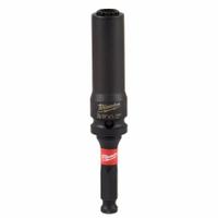 MILWAUKEE Impact Socket: 1/2 in Drive Size, SAE, 1/2 in/3/8 in Socket Size, 12-Point, Std, Friction (MPN 49-66-5119). Key specifications — attr1215501: MILWAUKEE; attr1215518: 1/2 in.