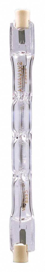 SYLVANIA Halogen Bulb: Halogen, Recessed Single Contact (R7s), T3, 500T3Q/CL(FCL) 120V, 120V AC. Key specifications — Trade Number: 500T3Q/CL(FCL) 120V; Voltage: 120V AC; Brand: SYLVANIA.